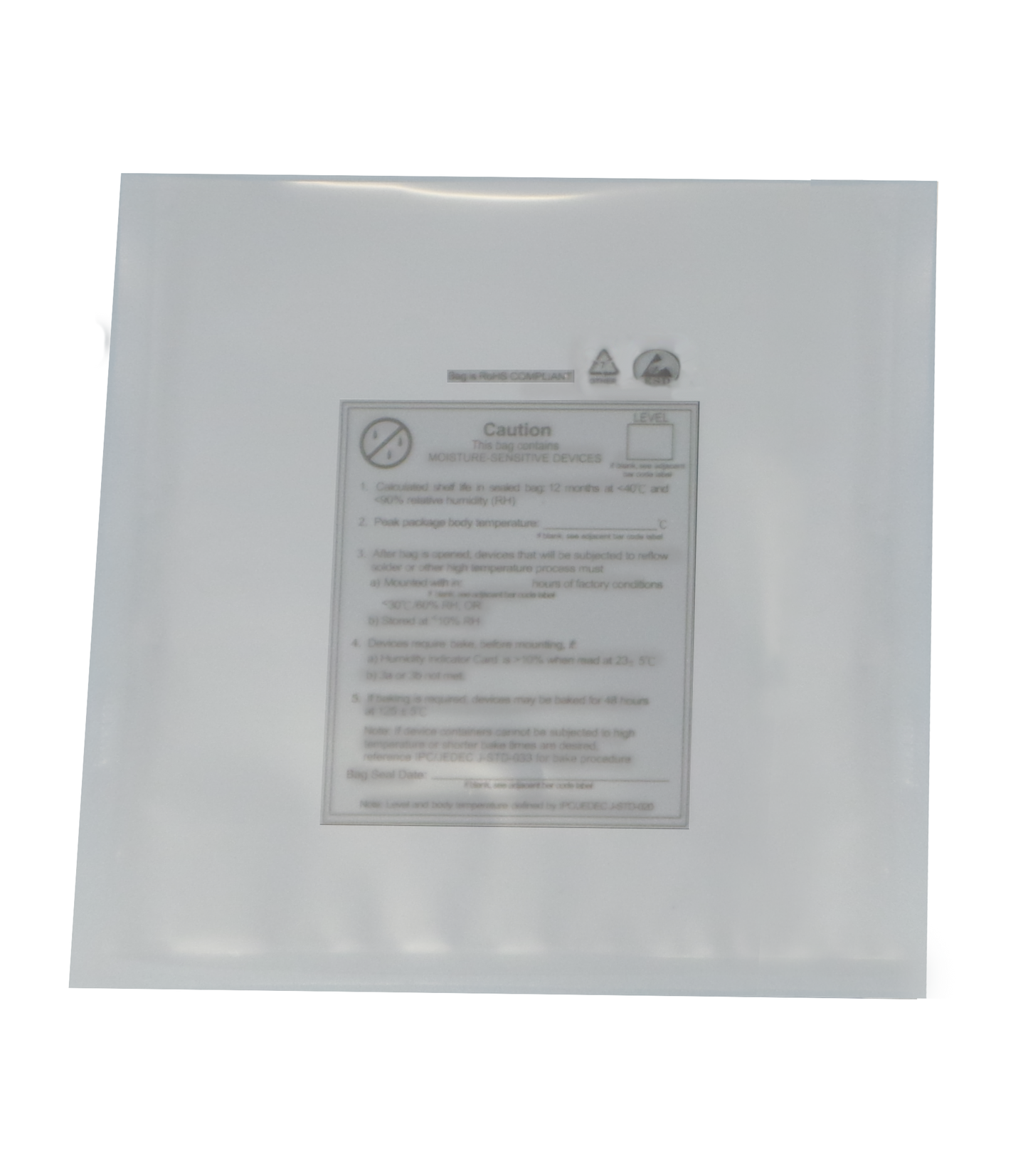 W-TECH Sac dry pack transparent