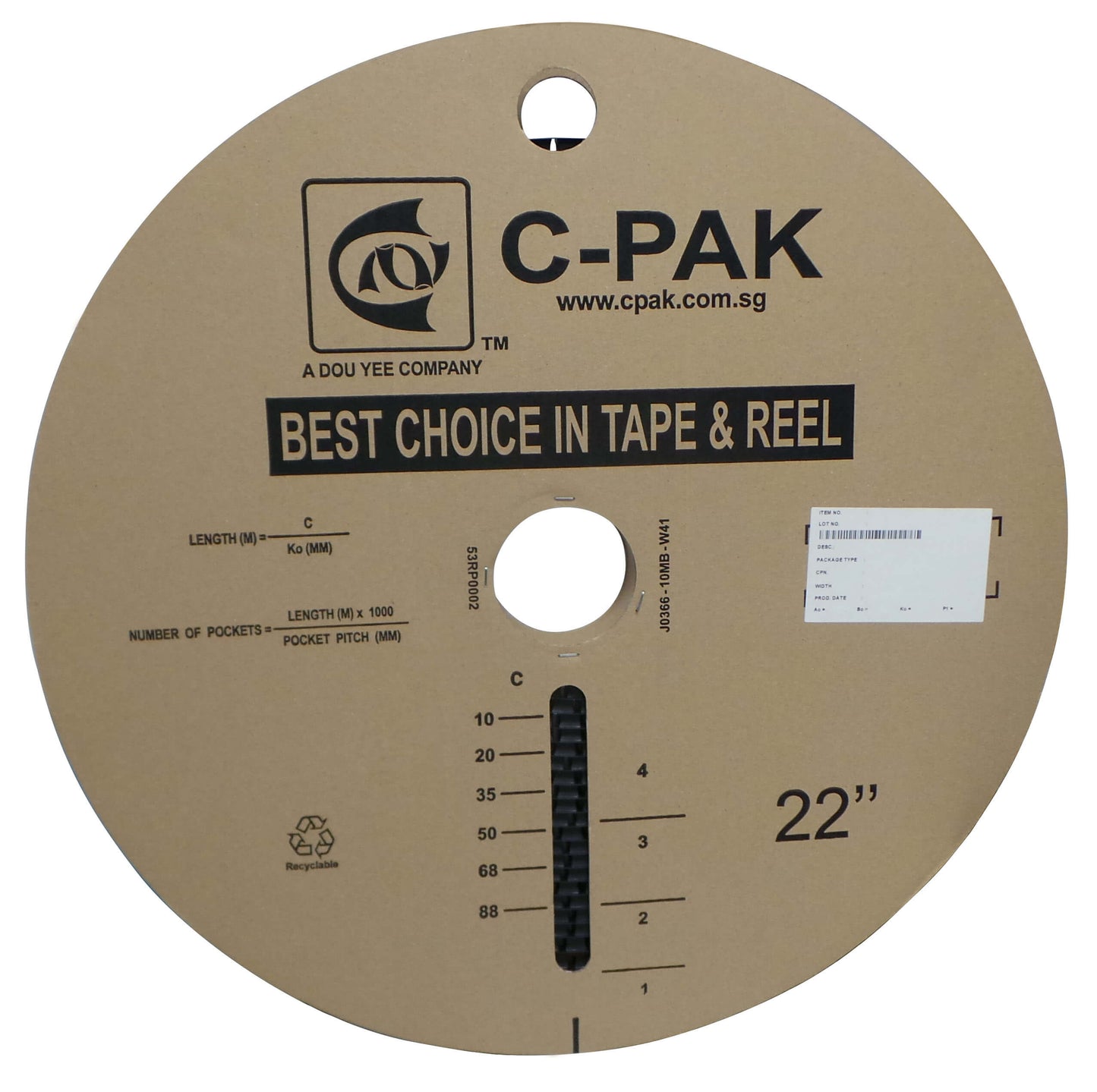 W-TECH Bandes alvéolées